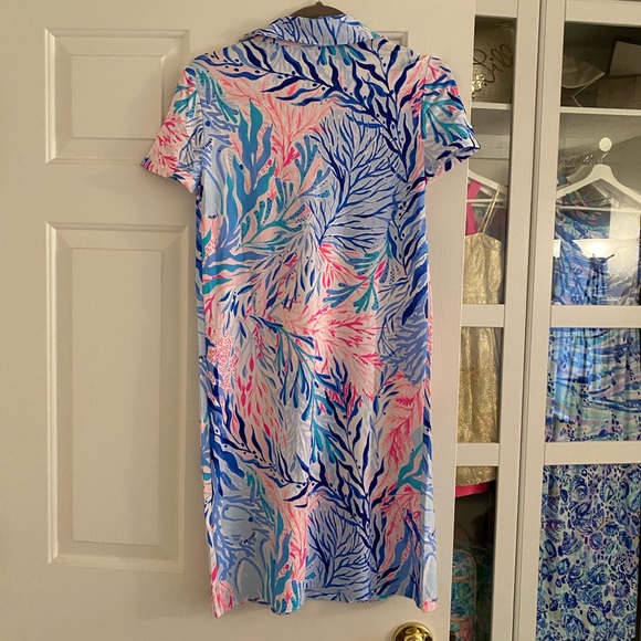NWT Lilly Pulitzer Sadie Polo Dress Kaleidoscope - Picture 5 of 5